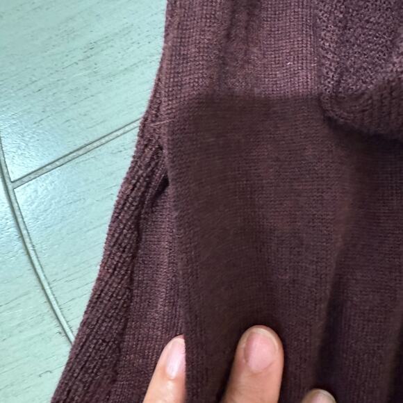 Lululemon Time To Thrive Merino Wool Jacket Dark Adobe Size 4 Warm & Cozy - Picture 5 of 7